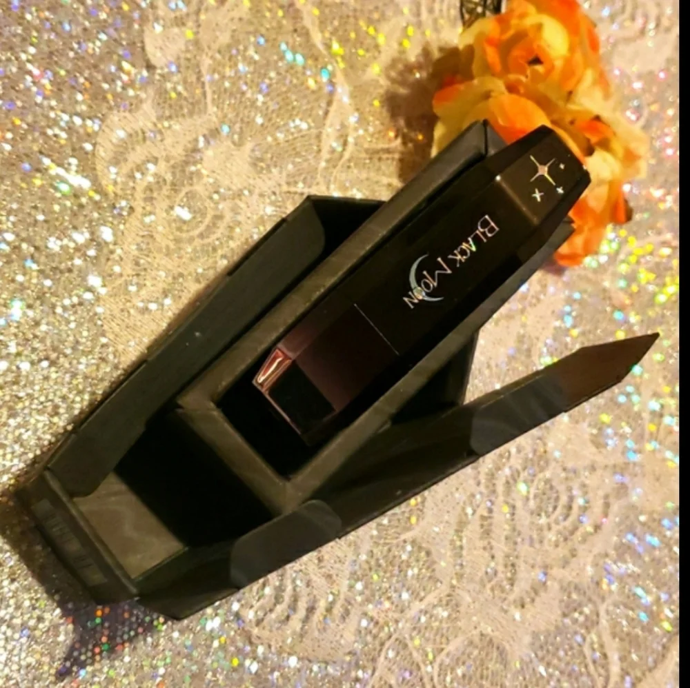 ELM ST Black 🌑 Moon Sinister Satin Lipstick NWT